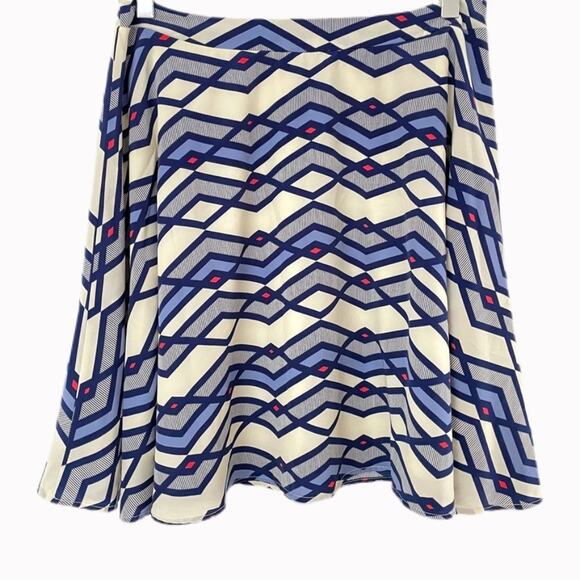 NWT Francesca’s A Line Graphic Skirt Sz LG - Picture 1 of 4